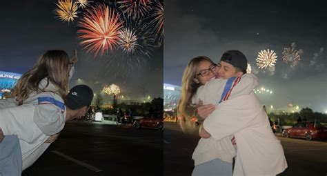 Christine Samson posts sweet photos with Justin Vasquez.